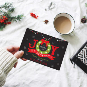 Christmas Holiday Pregnancy Announcement