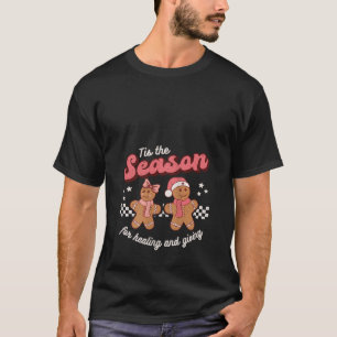 Christmas Holiday RN Hospital Paediatrics Nurse Re T-Shirt