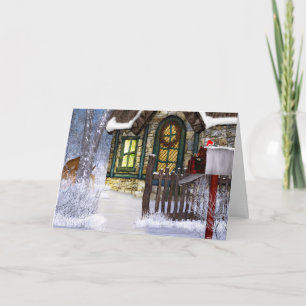 Christmas Holiday Scene Card