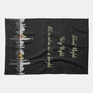 Christmas Holiday Seasonal Decor Pillow Tea Towel