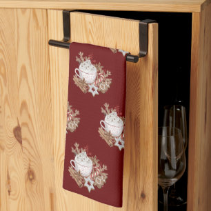 Christmas Holiday Seasonal Treats Kitchen Towel