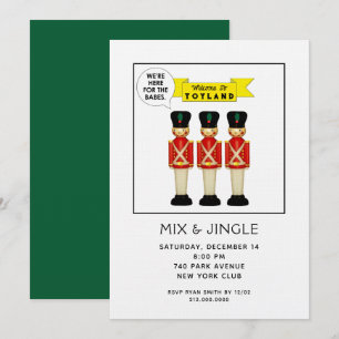 Christmas Holiday Social Invitation