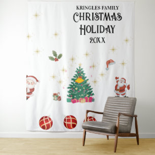 Christmas Holiday Tapestry
