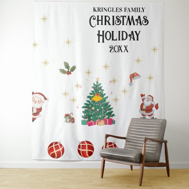 Christmas Holiday Tapestry (In Situ)