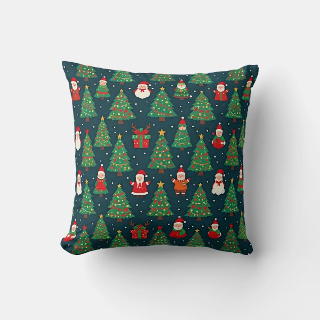 Christmas Holiday Theme Cushion (Front)