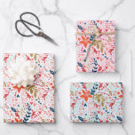 Christmas Holiday Theme Wrapping Paper Sheets pink<br><div class="desc">Christmas Holiday Theme Wrapping Paper Sheets</div>