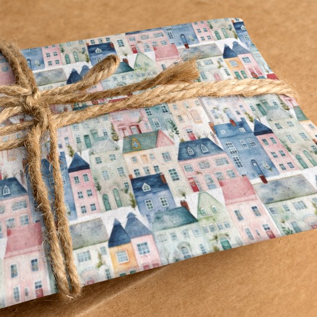 Christmas holiday Watercolor Colourful Tissue Pape Paper (Creator Uploaded)