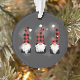 Christmas Holiday Xmas Funny Winter Gnome Lover Ornament