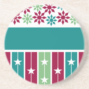 Christmas / Holidays coaster, customise Coaster
