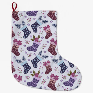 Christmas holidays large christmas stocking