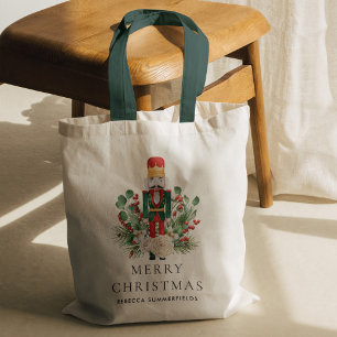 Christmas Holidays Nutcracker Custom Tote Bag