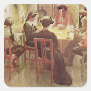 Christmas Holidays, pub. in 'Lasst Licht Hinin' (` Square Sticker