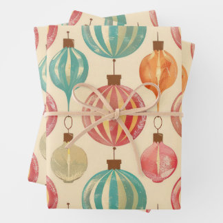 Christmas Holidays Wrapping Paper Sheet