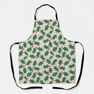Christmas Holly Apron