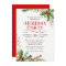 Christmas Holly Berries Rustic Chic Holiday Party