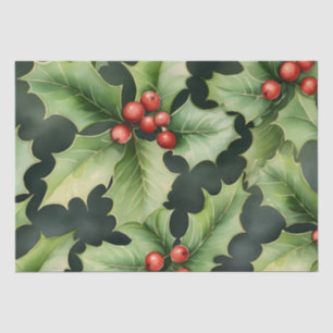 Christmas Holly Berry Tissue Paper