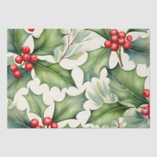 Christmas Holly Berry Tissue Paper