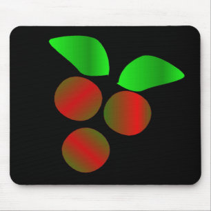 Christmas Holly Mouse Pad