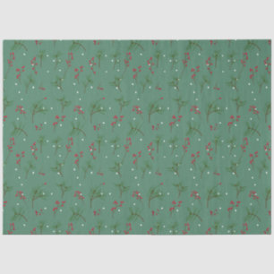 Christmas Holly Tissue Paper