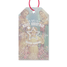 CHRISTMAS Holy Family - Gift Tag