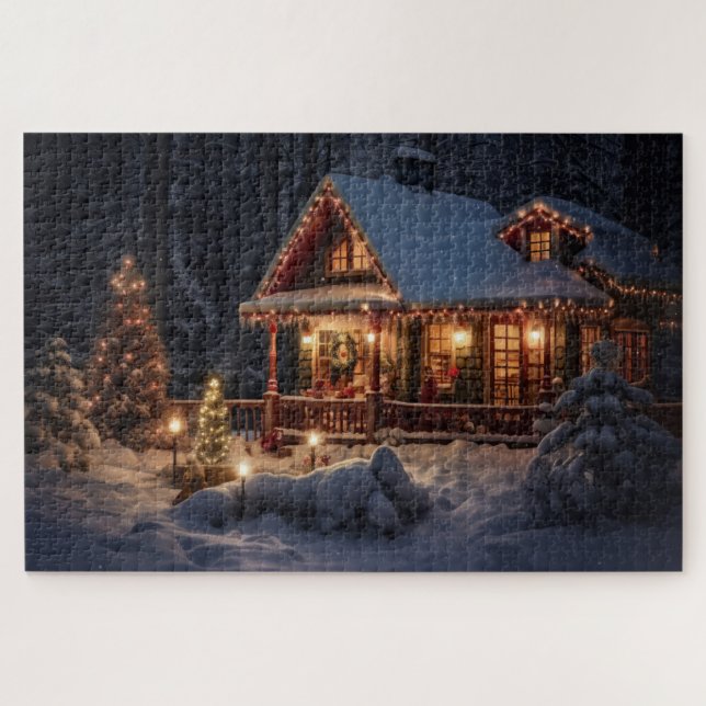 Christmas Home Jigsaw Puzzle (Horizontal)