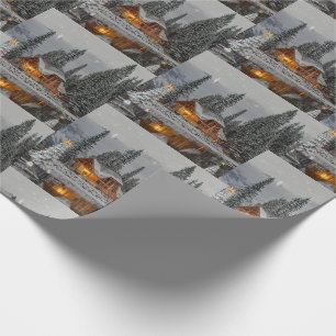 Christmas homecoming wrapping paper
