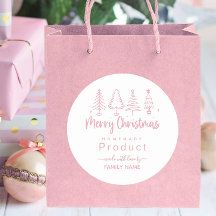 Christmas Homemad Holiday Hamemade by Pink Label