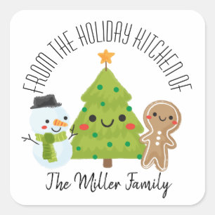 Christmas Homemade Baking Labels