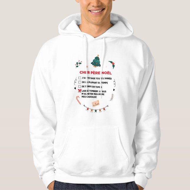 Christmas Hooded Sweatshirt (Front)