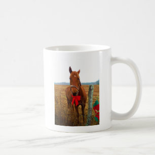 Christmas Horse Coffee Mug