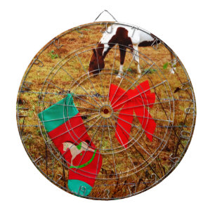 Christmas Horse Dartboard