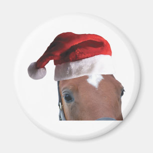 Christmas Horse Magnet