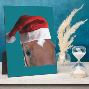 Christmas Horse Plaque