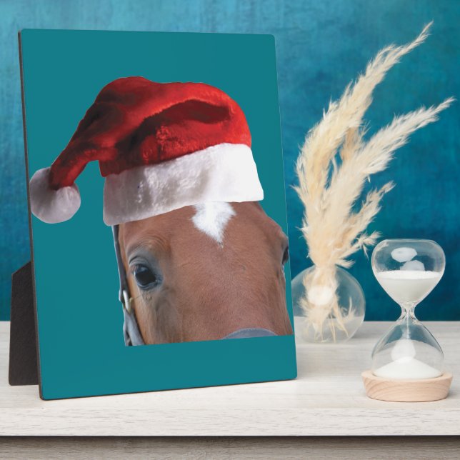 Christmas Horse Plaque (Side)