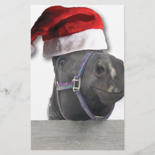 Christmas Horse Stationery