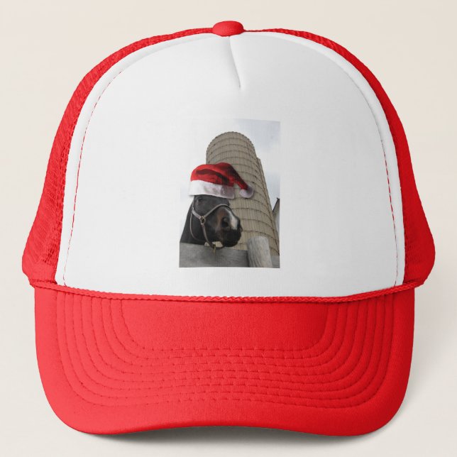 Christmas Horse Trucker Hat (Front)