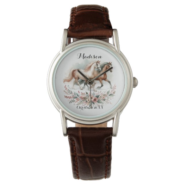 Christmas Horse Watch (Front)