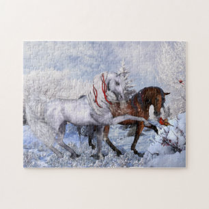 Christmas Horses Puzzle