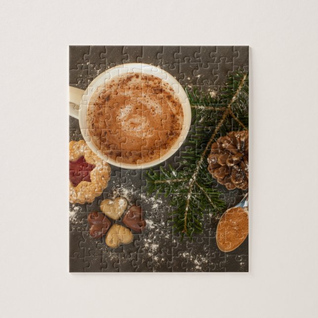 Christmas Hot Chocolate Jigsaw Puzzle (Vertical)