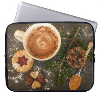 Christmas Hot Chocolate Laptop Sleeve