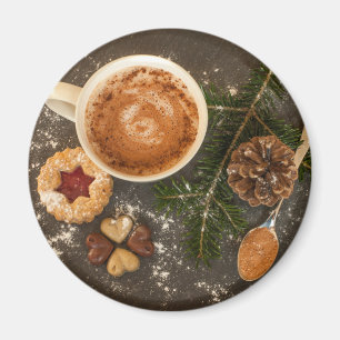 Christmas Hot Chocolate Magnet