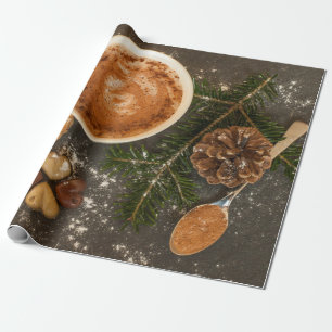 Christmas Hot Chocolate Wrapping Paper