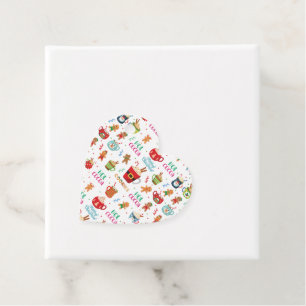 Christmas hot Cocoa, Ginger Cookies Favour Tags