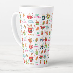Christmas hot Cocoa, Ginger Cookies Latte Mug