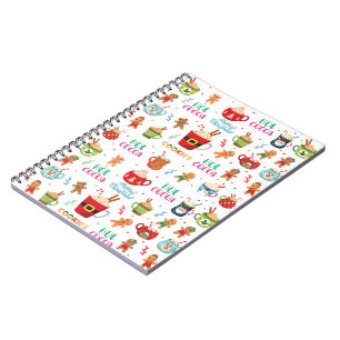 Christmas hot Cocoa, Ginger Cookies Notebook