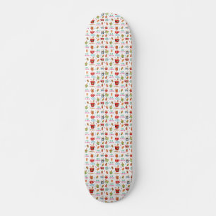 Christmas hot Cocoa, Ginger Cookies Skateboard