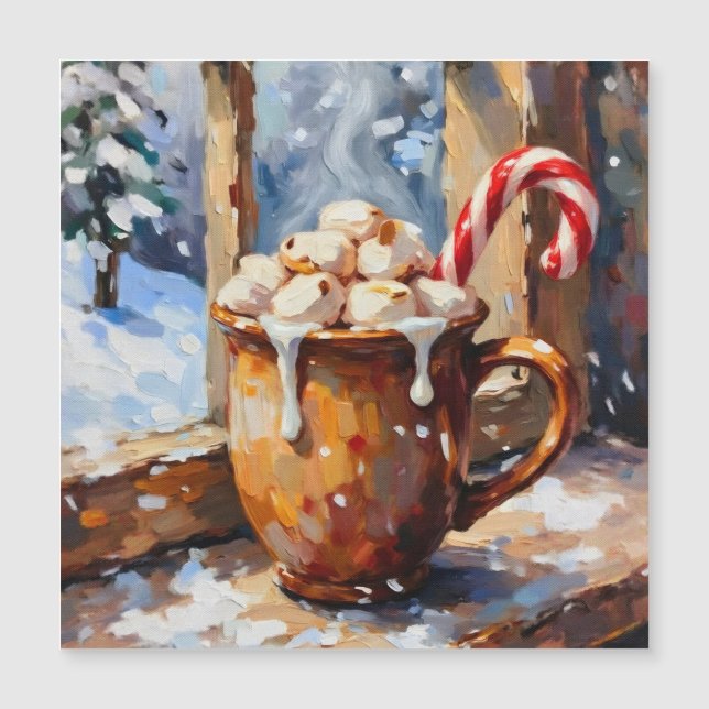 Christmas Hot Cocoa with Roasted Marshmallows  (Front)