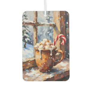 Christmas Hot Cocoa with Roasted Marshmallows Car Air Freshener