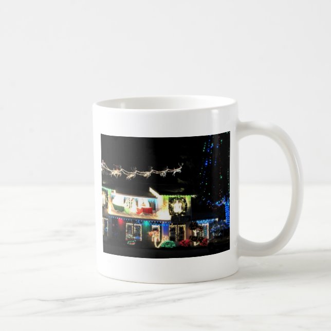 Christmas House Coffee Mug (Right)