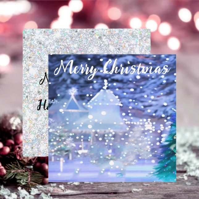 Christmas House Lights Card (Creator Uploaded)